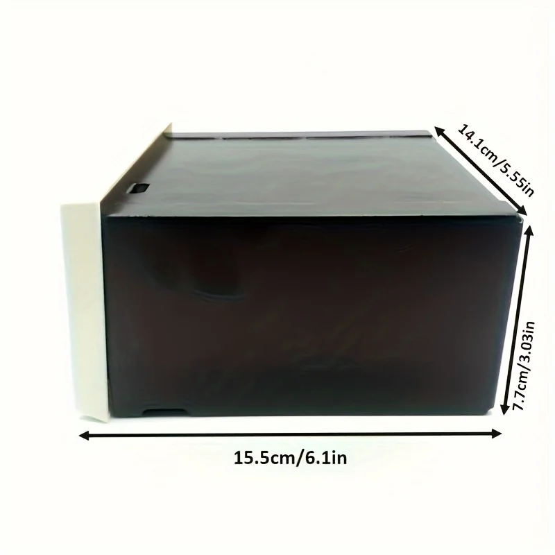 1PC European-Style Socket Diversion Safe with Vintage Key Steel Security Casing Extra-Large Hidden Drawer for Home Office