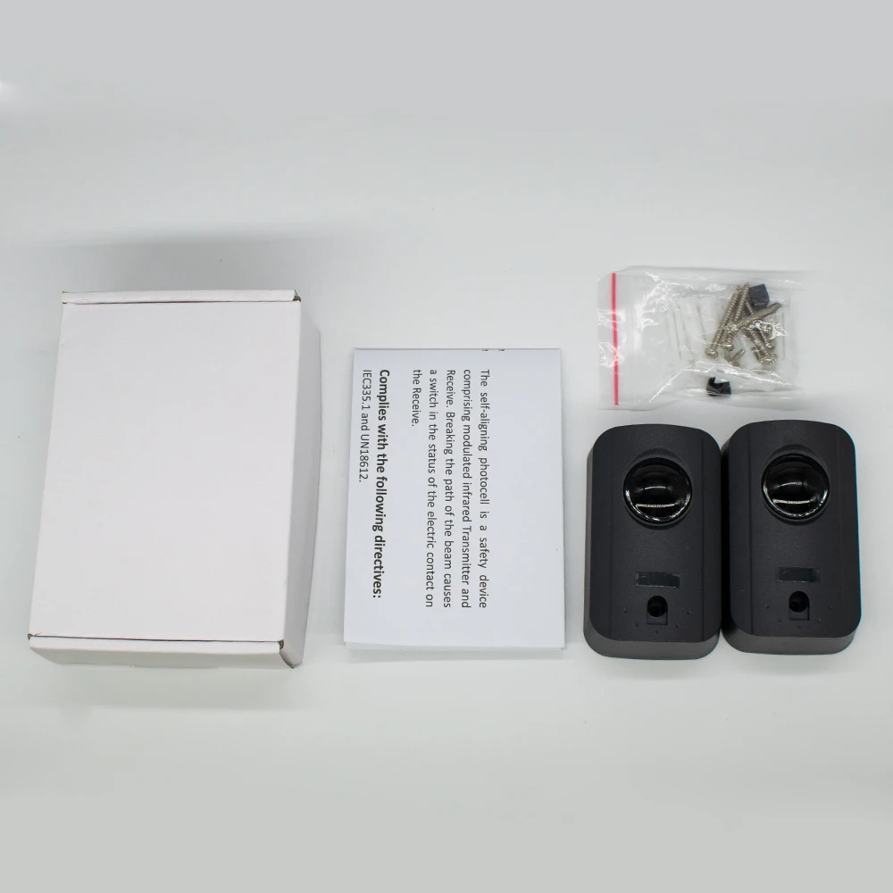 12V 24V AC DC Automatic Gate Safety Infrared Detector Garage Gate Door Safety Infrared Photocell Photoelectric Beam Sensor