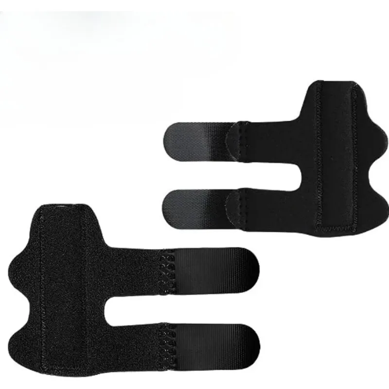 5pcs Finger Splint Set: 2 Thumb and Little Finger Braces, 3 Finger Stabilizers for Index, Middle, and Ring Fingers