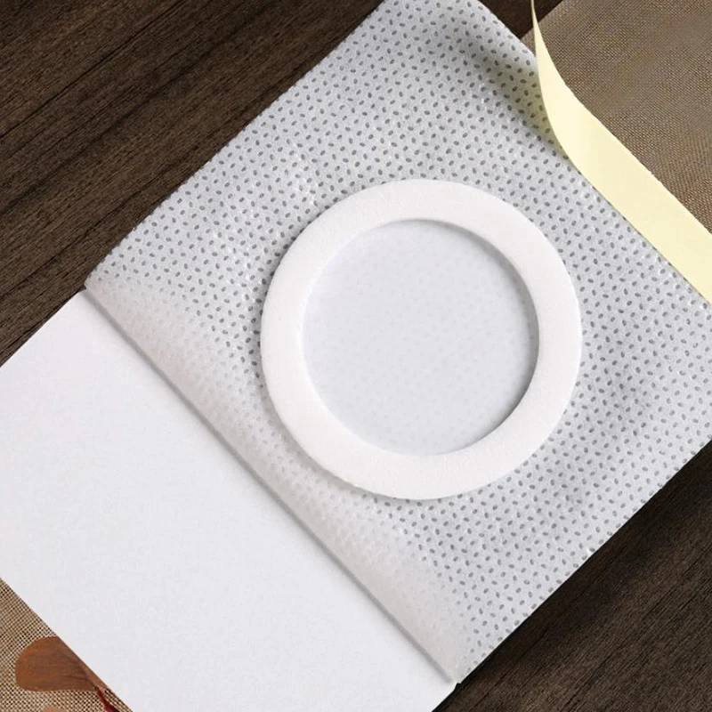 Disposable Replacement Castor Oil Pack Self-Adhesive Universal Adhesive Navel Stickers Seepage Resistant Belly Button Protectors