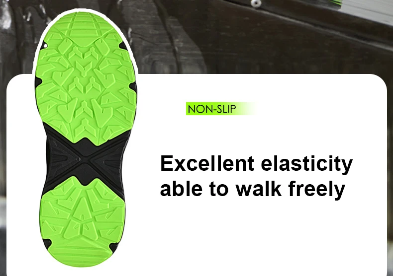 Fashion Safety Shoes Men Steel Toe Work Shoes Anti-smash Anti-puncture protection Construction Functional Shoes Men Work Boots