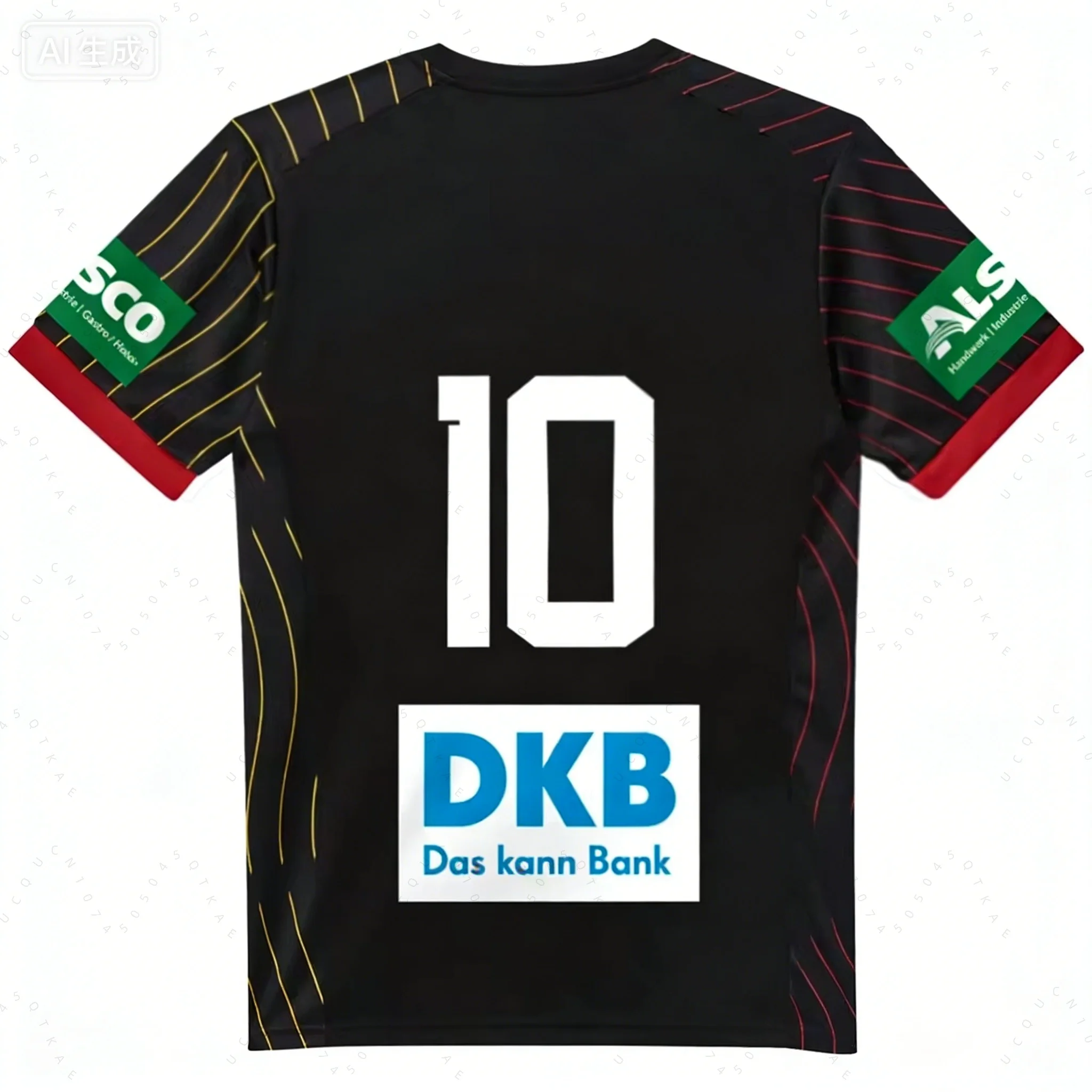 2026 German New Dhb Handball Jersey T-Shirts Quick Drying Breathable Sportswear Short Sleeved Men's Outdoor Fitness Casual Tops