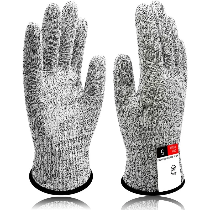 Hot SellingSafety Cut Resistant Gloves, Food Grade Level 5 Protection Kitchen Glove, Cut Proof Gloves 1 Pair