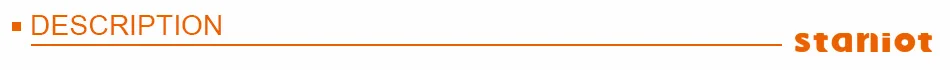 Staniot Indoor Siren Alarm 115dB High Decibel Wireless 433MHz Anti-Theft Smart Home Devices Waterproof House Alarm System