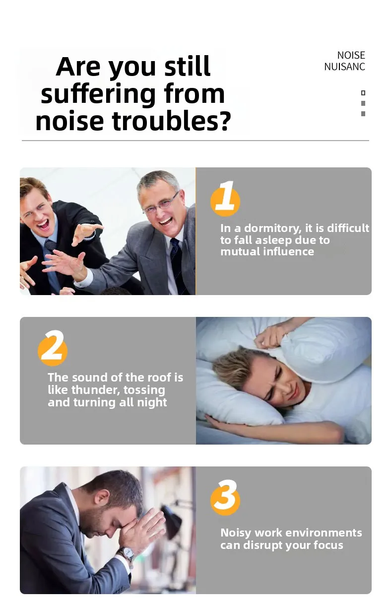Premium Upgraded Soundproof Earmuffs Adjustable Anti-noise Headphones Ideal for Shooting Sleep Learning Mute Protection Headset