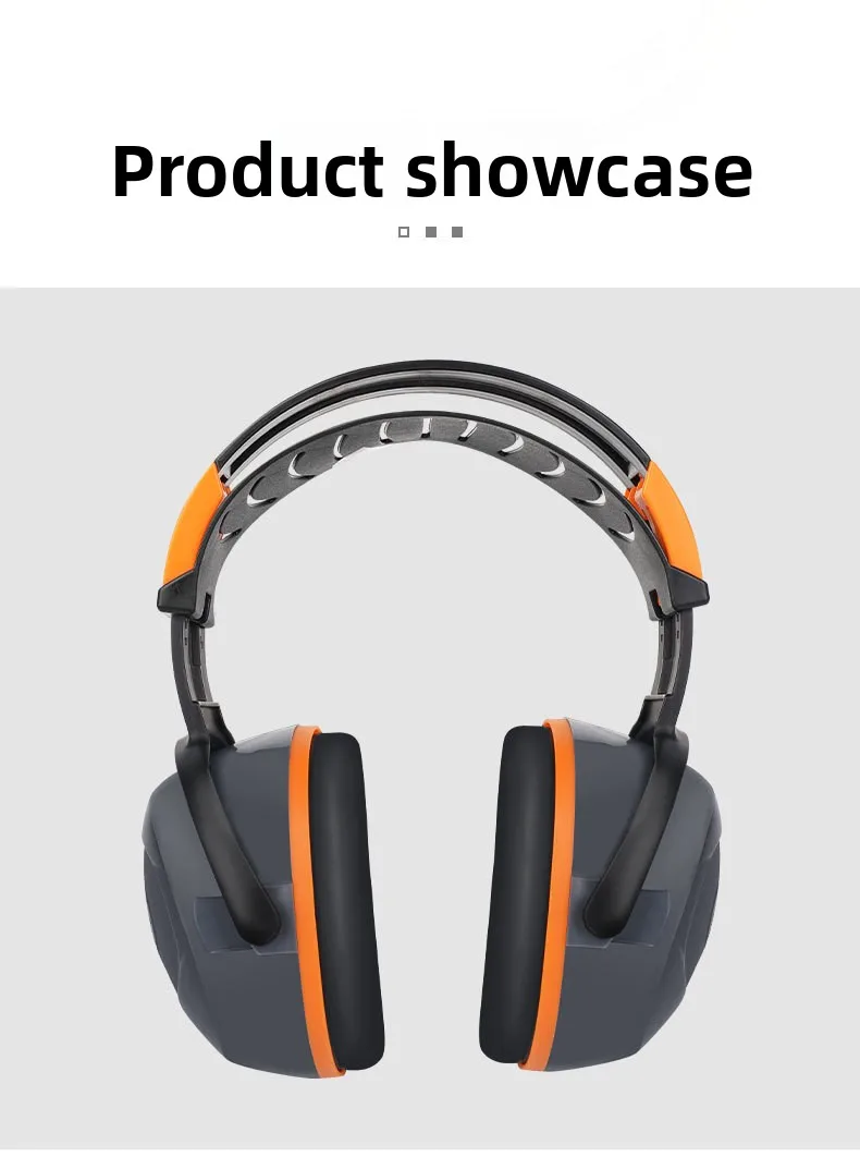 Premium Upgraded Soundproof Earmuffs Adjustable Anti-noise Headphones Ideal for Shooting Sleep Learning Mute Protection Headset