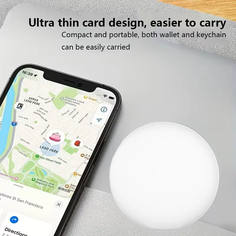 Anti-lose Tracker for Apple Airtag Replacemen via Find My Bluetooth GPS Tracker For Luggage IOS MFi Key Finder