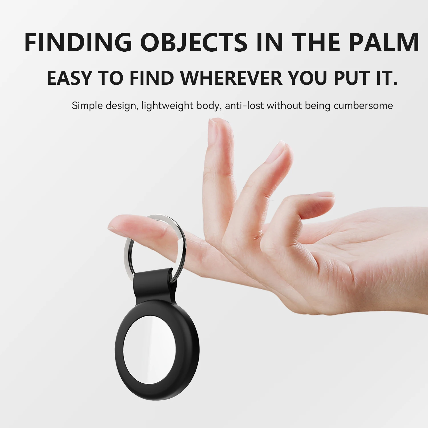 Anti-lose Tracker for Apple Airtag Replacemen via Find My Bluetooth GPS Tracker For Luggage IOS MFi Key Finder