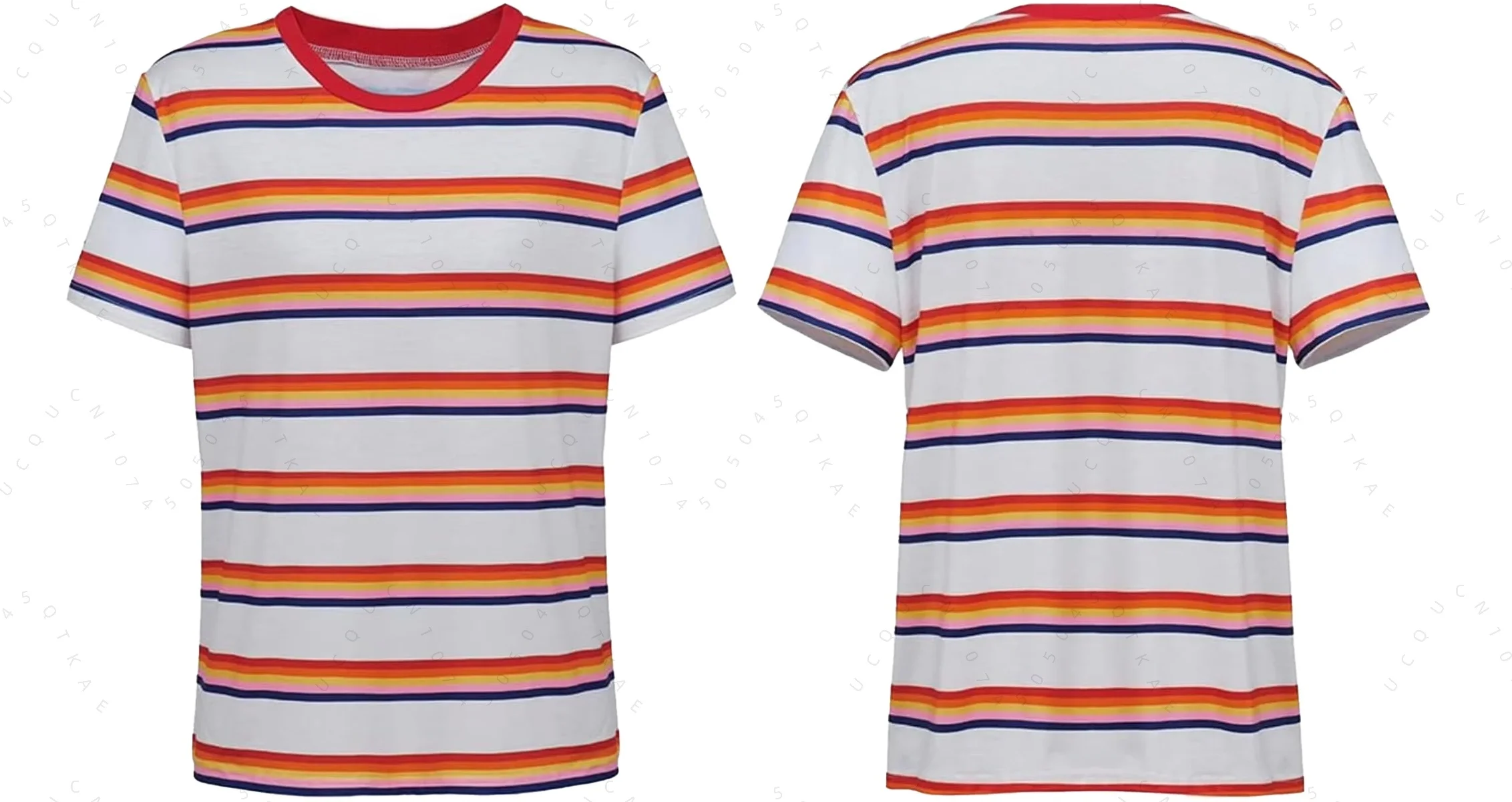 2026 Max Mayfield Cosplay Costume Max Striped T-Shirt Women Girl Casual Coat Max Mayfield Colorful Striped Women Men T Shirt Top