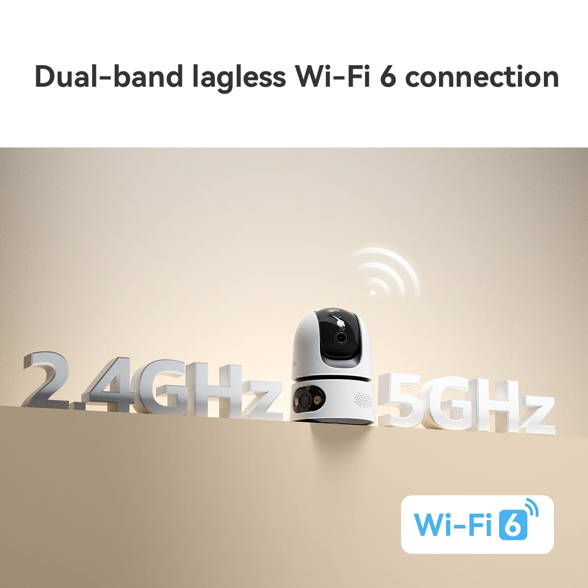 Imou Ranger Dual Pro 6MP/8MP Indoor Dual Lens One-touch Call Human/Pet Detection Wifi Algo Play Baby Security IP Camera
