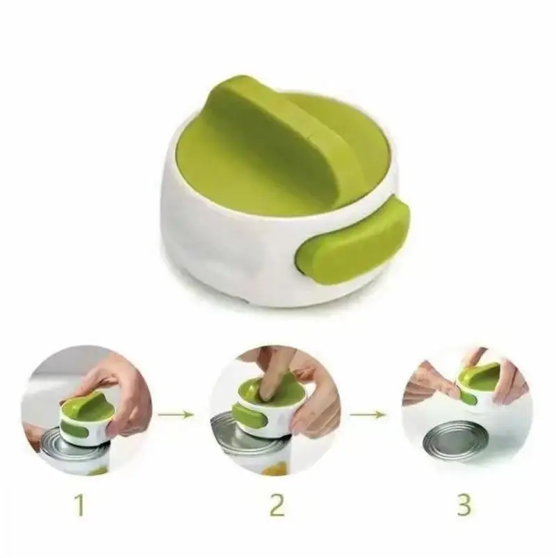 Manual Can Opener Bottle Opener Multifunctional Jar Opener Stainless Steel Easy Use Kitchen Gadgets for Home Restaurant