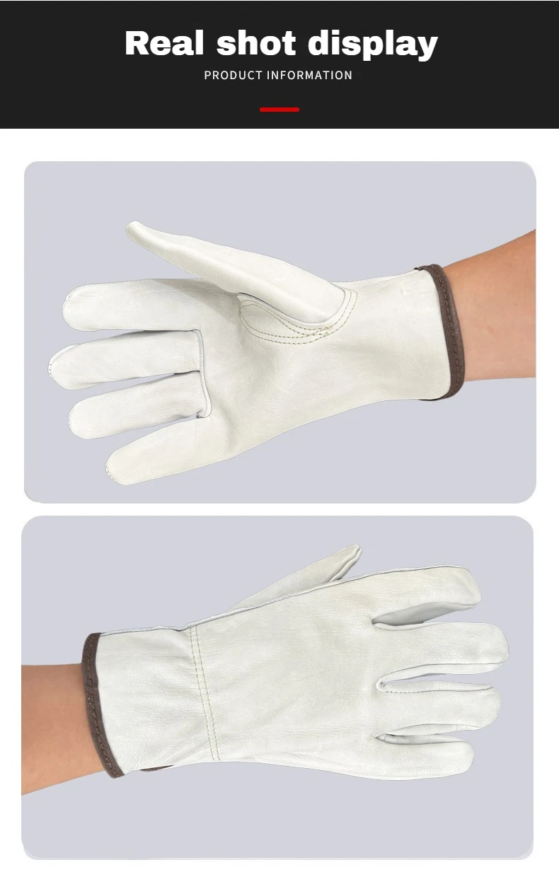 Cowhide Leather Work Gloves,Welding&Construction Gloves,용접장갑,Heat Resistant Heavy Duty Safety Work Gloves,가죽장갑