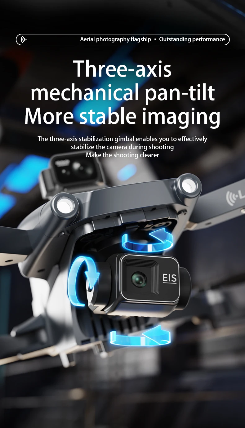 L600 PRO MAX GPS Drone Professional 4K Camera 3-axis Gimbal Aerial UVA 5G FPV Brush Avoiding Obstacle Folding Quadcopter Drones