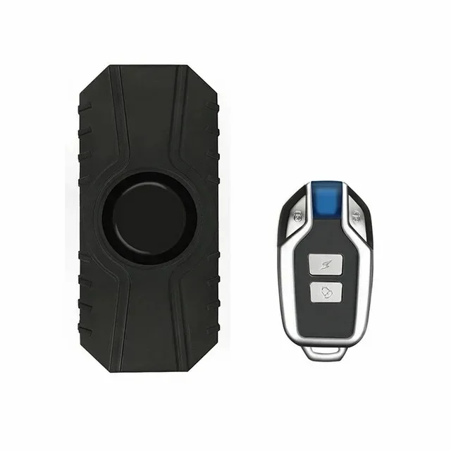 Wireless Vibration Alarm Waterproof Motorcycle Electric Bicycle Alarm Remote Control Anti-loss Safety Sensor USB Charging