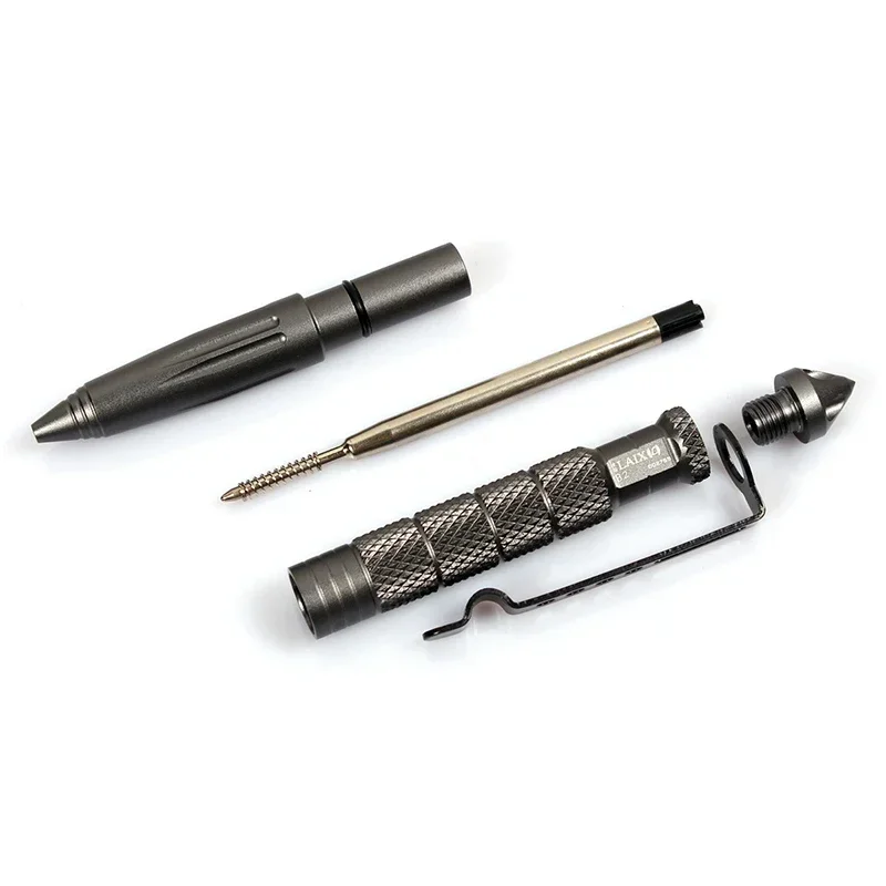 1-4Pcs Tactical Pen Multifunction Aluminum Alloy Outdoor Camping Security Survival Tactical Tools Emergency Glass Breaker Pen