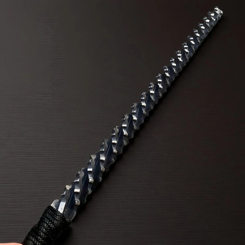 60cm Outdoor Portable EDC High Manganese Steel Short Stick Car Emergency Window Breaking Tool