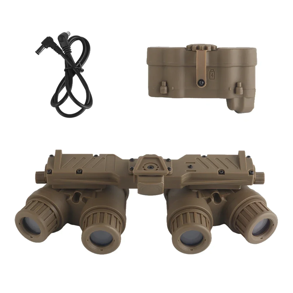 NVG 18 Tactical Helmet Night Vision Goggles, Model MICH M88, FAST FMA Air Gun, L4G24, Helmet Seat PVS-15