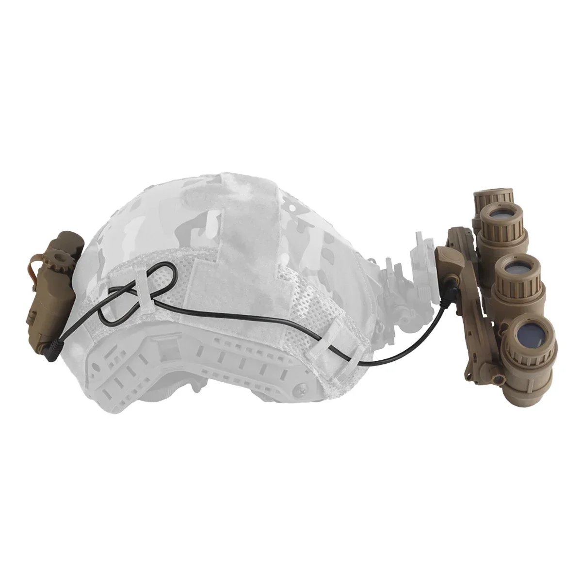 NVG 18 Tactical Helmet Night Vision Goggles, Model MICH M88, FAST FMA Air Gun, L4G24, Helmet Seat PVS-15