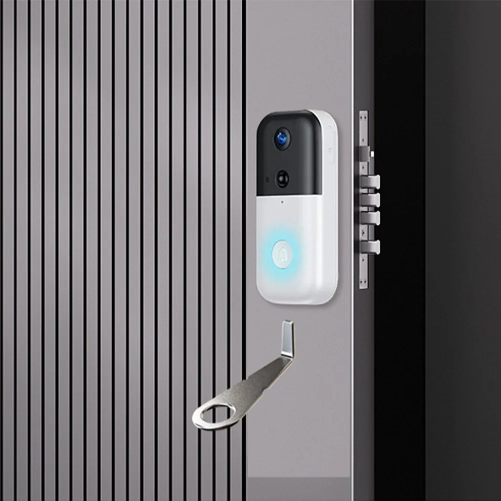 Silver Video Doorbell Key For Ring Camera Secure Removal Tool Stainless Steel Opening Device Smart Home Part