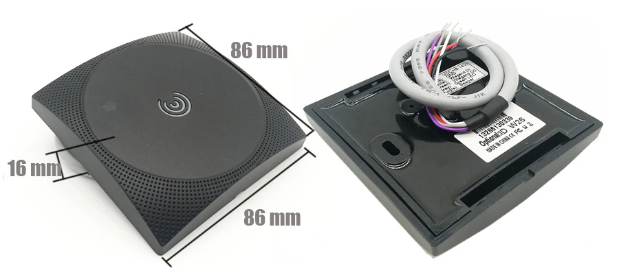 KR601E KR601M KR602E KR602M Wiegand 26 34 Keypad RFID 125Khz 13.56mhz Access Control Slave Card Reader