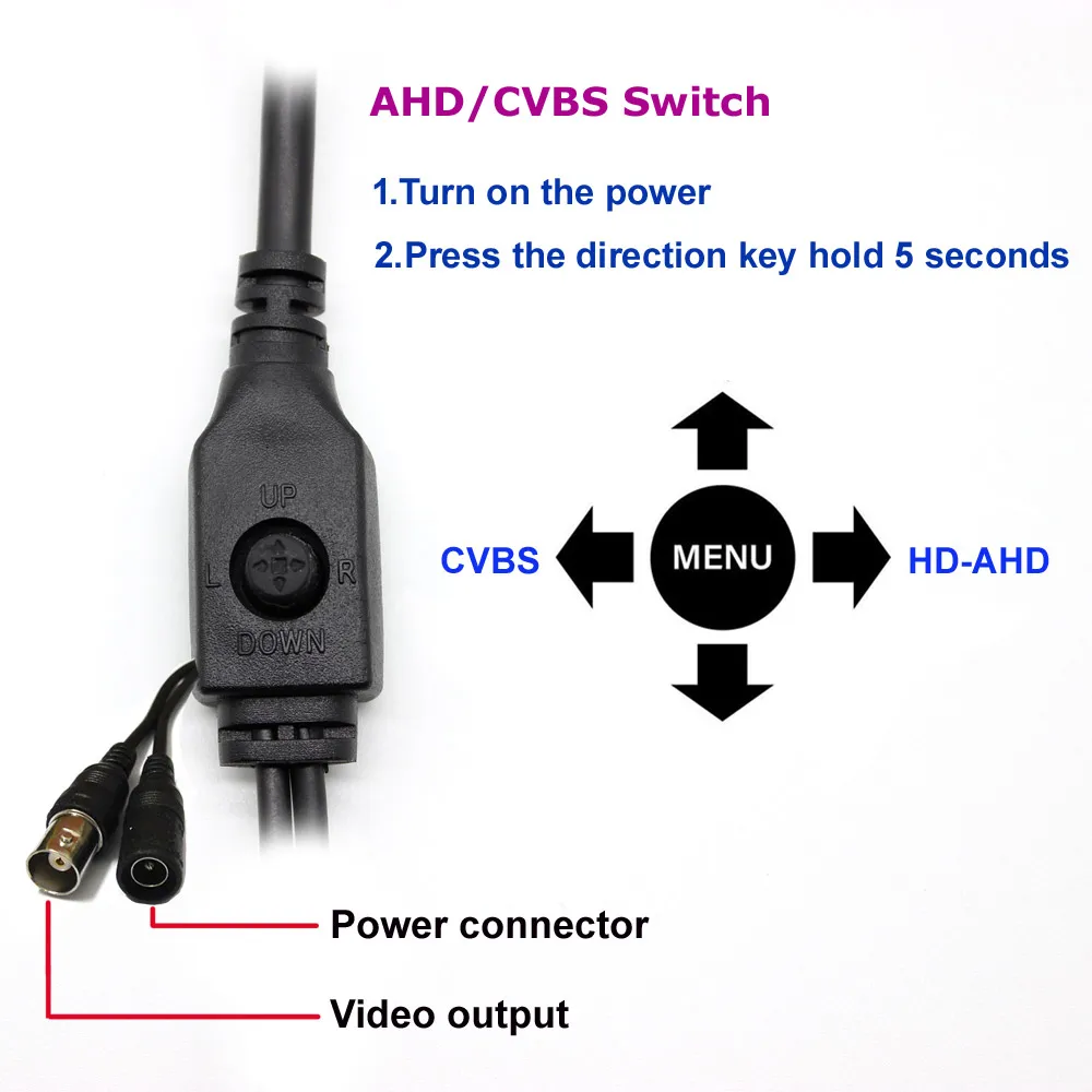 HD 1080P 1/2.9" IMX323 Starlight Low Illumination 0.0001Lux Mini Security CCTV Camera AHD CVBs 960H Mode