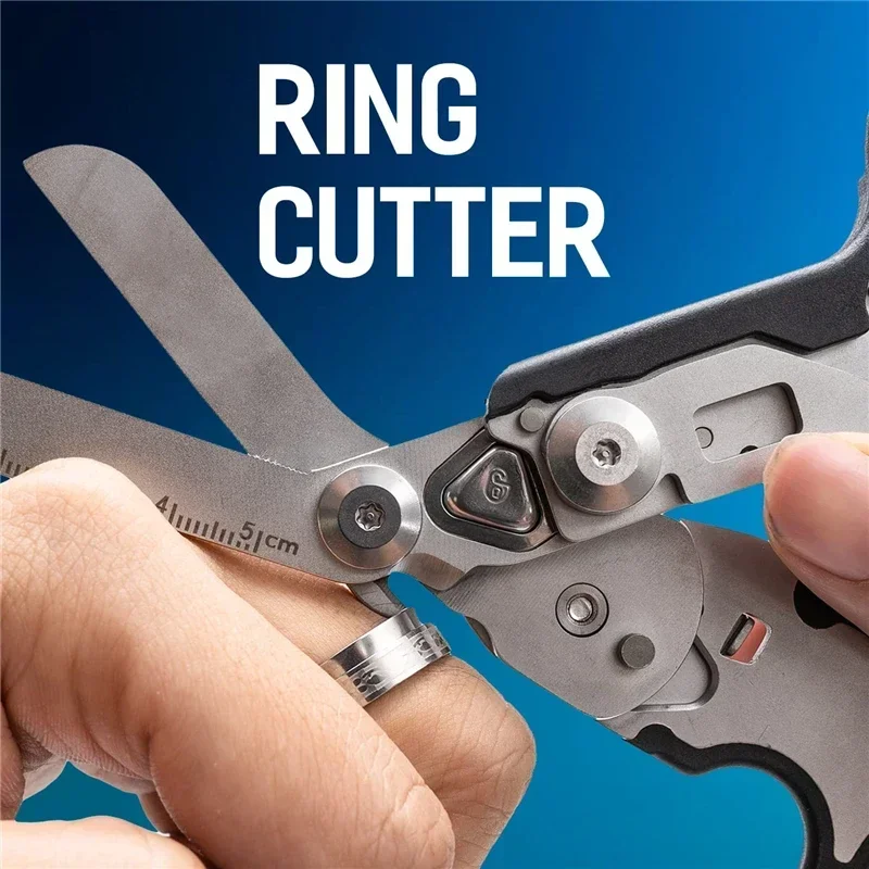 Tactical Medical Scissor Emergency Rescue Shear First Aid Kit Raptor Scissors Foldable Plier Outdoor Survival EDC Tool Gear