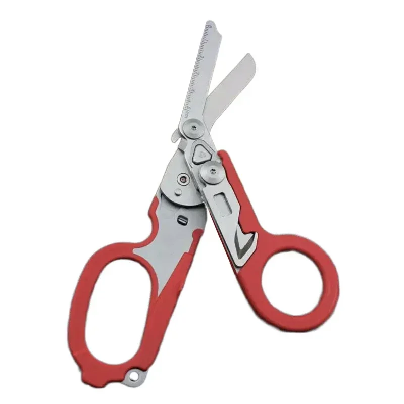 Tactical Medical Scissor Emergency Rescue Shear First Aid Kit Raptor Scissors Foldable Plier Outdoor Survival EDC Tool Gear
