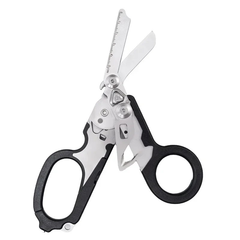 Tactical Medical Scissor Emergency Rescue Shear First Aid Kit Raptor Scissors Foldable Plier Outdoor Survival EDC Tool Gear