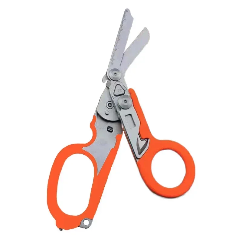 Tactical Medical Scissor Emergency Rescue Shear First Aid Kit Raptor Scissors Foldable Plier Outdoor Survival EDC Tool Gear