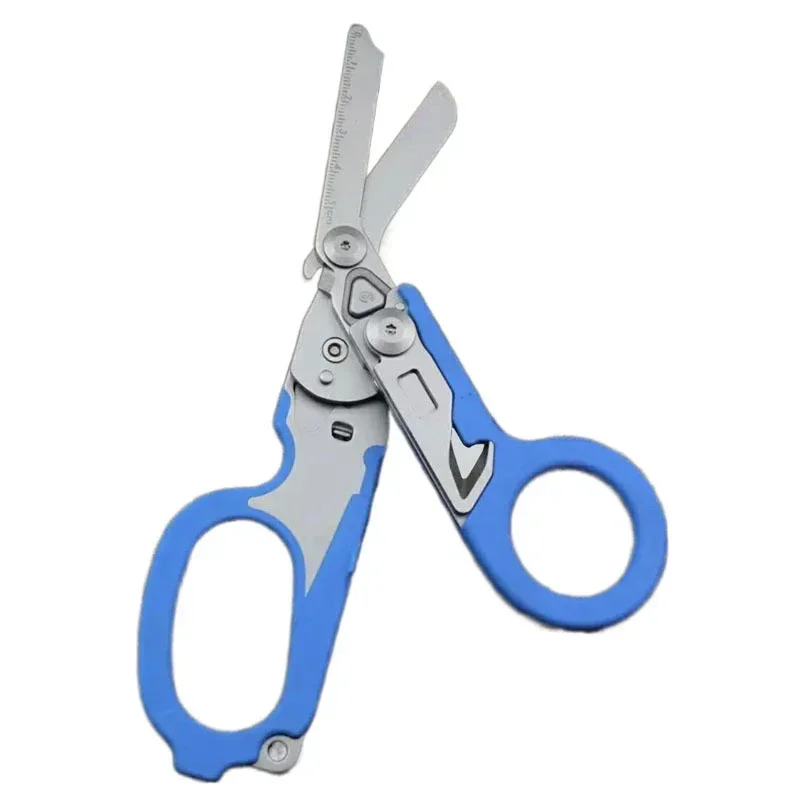Tactical Medical Scissor Emergency Rescue Shear First Aid Kit Raptor Scissors Foldable Plier Outdoor Survival EDC Tool Gear