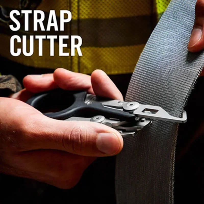 Tactical Medical Scissor Emergency Rescue Shear First Aid Kit Raptor Scissors Foldable Plier Outdoor Survival EDC Tool Gear