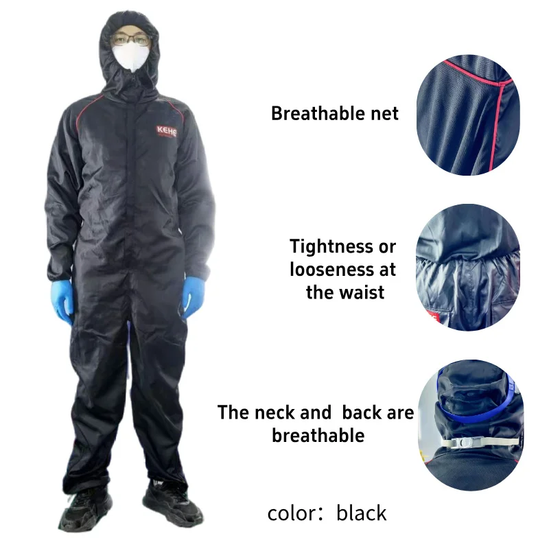 Protective Working Coverall Workers Uniform Men Women Welding Suit Car Mechanic Jumpsuit Spray Paint Anti-Static Clothes