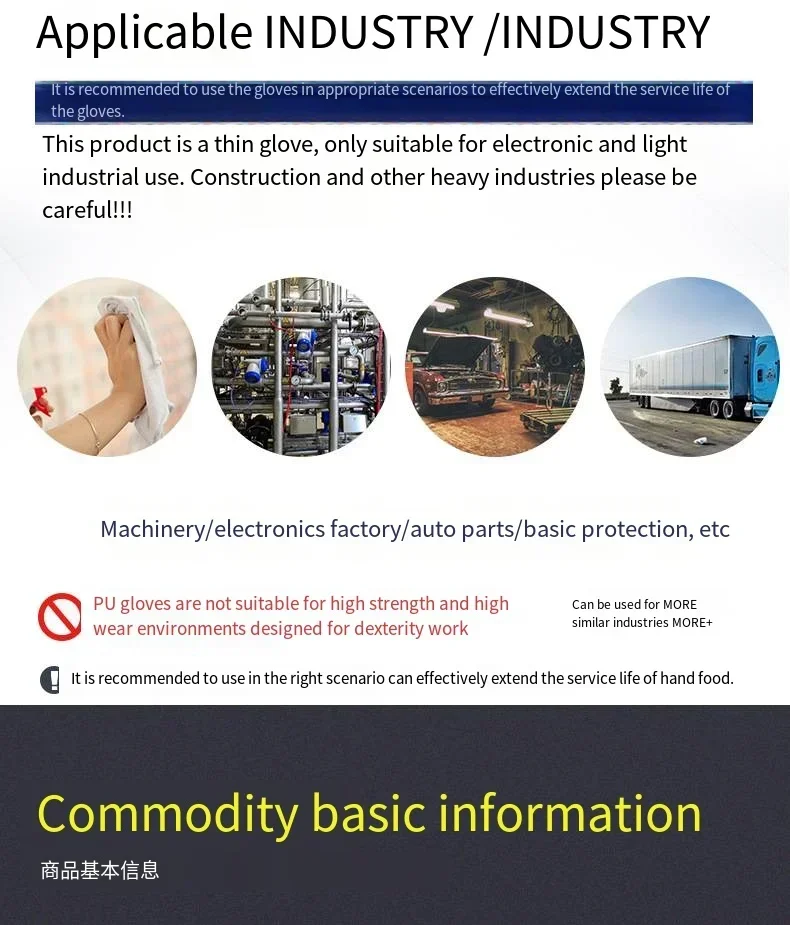 10 Pairs ESD Safety Work Gloves with Coated Fingertips for Electronics Maintenance, High Quality,