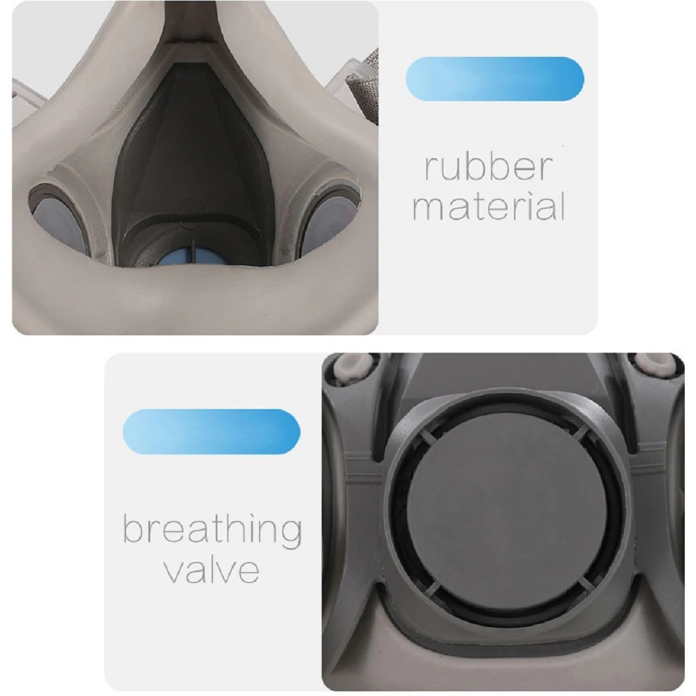 6200 Half Face Dust Mask Safety Work 503 5N11 Particle Filters Goggles Fit For Industrial Labor Paint Spray Decoration Grinding