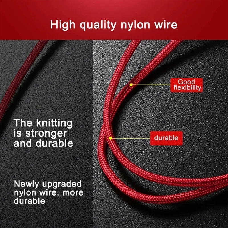 3 IN 1 USB Cable Micro USB Type C Charger Cable Multi Usb Port Fast Charging Cord For iPhone 11 12 13 Pro Max Xiaomi Samsung
