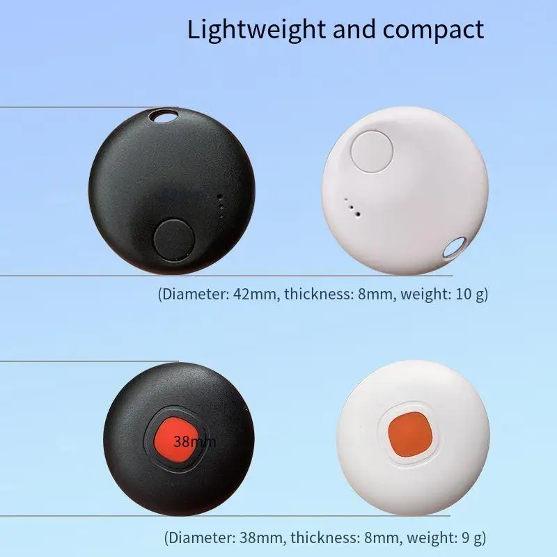 Dual System For iOS or Google Find My Smart Tag Tracker Anti Lose Reminder Device Key Finder Keys Bag Wallet Car Locator