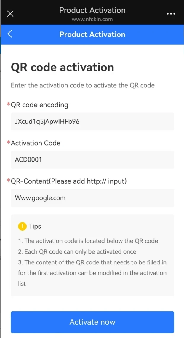 RFID NFC QR code Google Review stand display White Black Blank Pattern 13.56MHz NFC215 chip 504Bytes Patternless Social media
