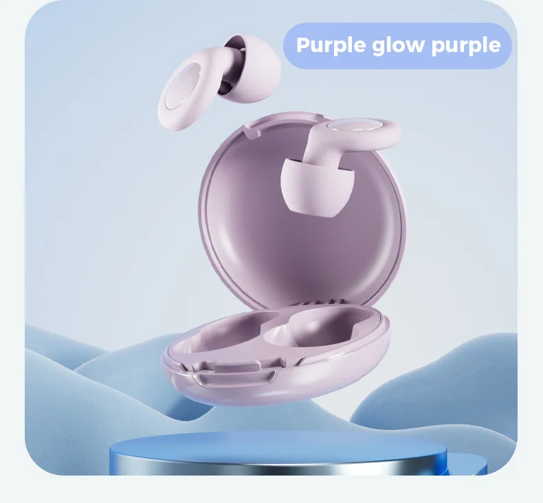Silicone Earplugs for Sleep Noise Cancel Noise Reduction-Soundproof Reduce Disturbances -Quality loop Earplugs