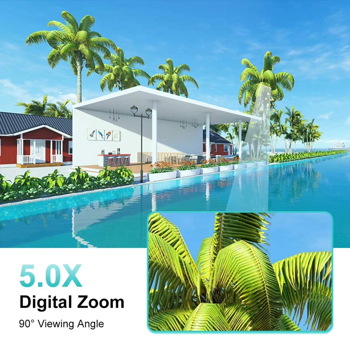 Tuya Smart WiFi IP PTZ Camera 5MP Security Indoor Camera 3MP Color Night Vision Two Way Audio Color Night Vision Surveillance