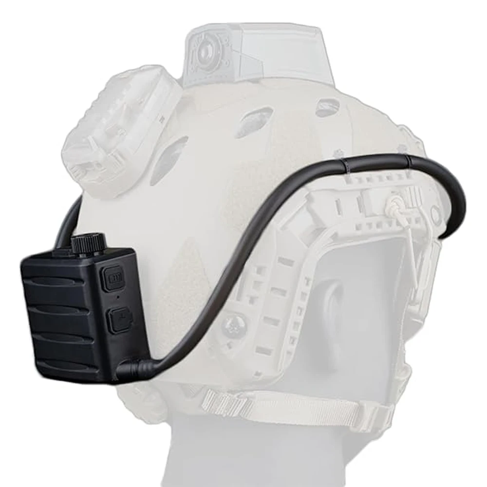 2025 NEW-Tactical Goggles Defogger Outdoor Hunting Shooting Goggles AntiFog Unit Adjustable Wind Speed Defogging Fan Kit