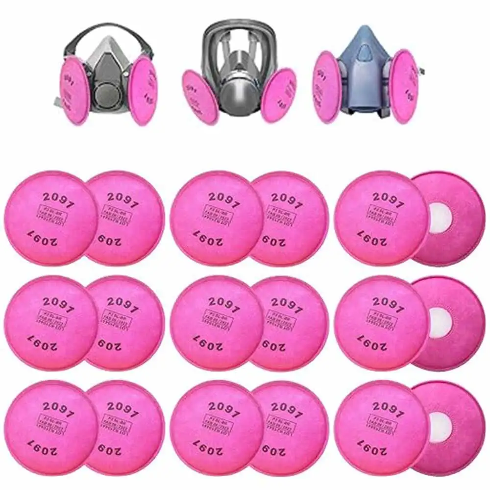 10/20/30pcs Lots of Painting Spray Industry 2091 Particulate filter for 6800 7502 6200 Series Respirator Dust Mask Respirator