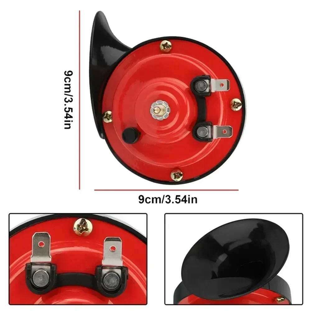 Loud 12V Train Horn 300DB Waterproof Universal Automotive Loudspeaker for Car Motorcycle Truck Boat Electric Sound Signal Amagi