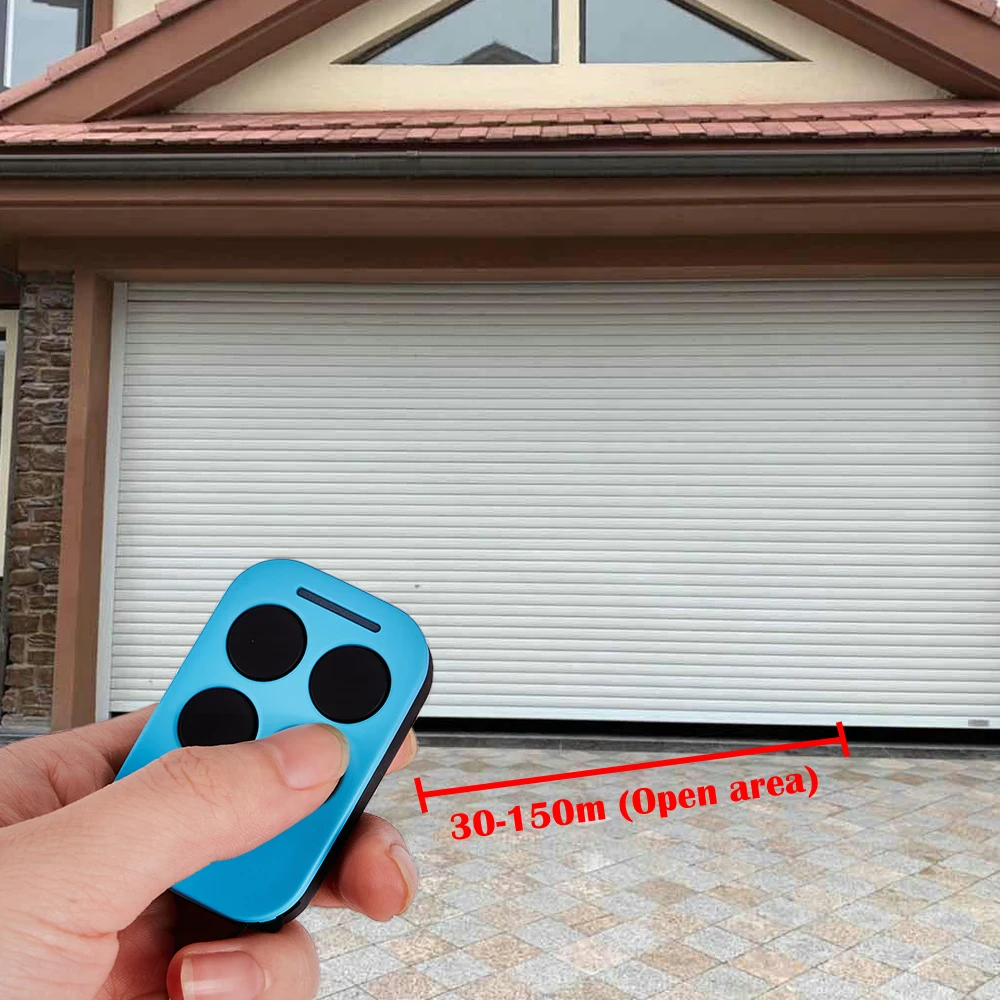 4-Channel Multi-Frequency 280MHz to 868MHz Learning Code Feature Command Garage Door Opener Remote Control Duplicator