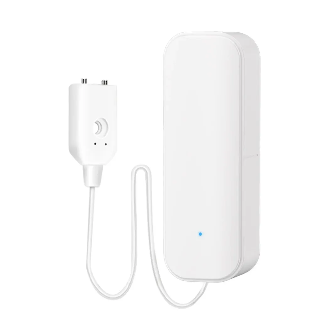 Tuya WiFi or Zigbee Water Level Sensor Leakage Alarm Flood Leak Detector Smart Home Life APP Water Alert Overflow Alarm Security