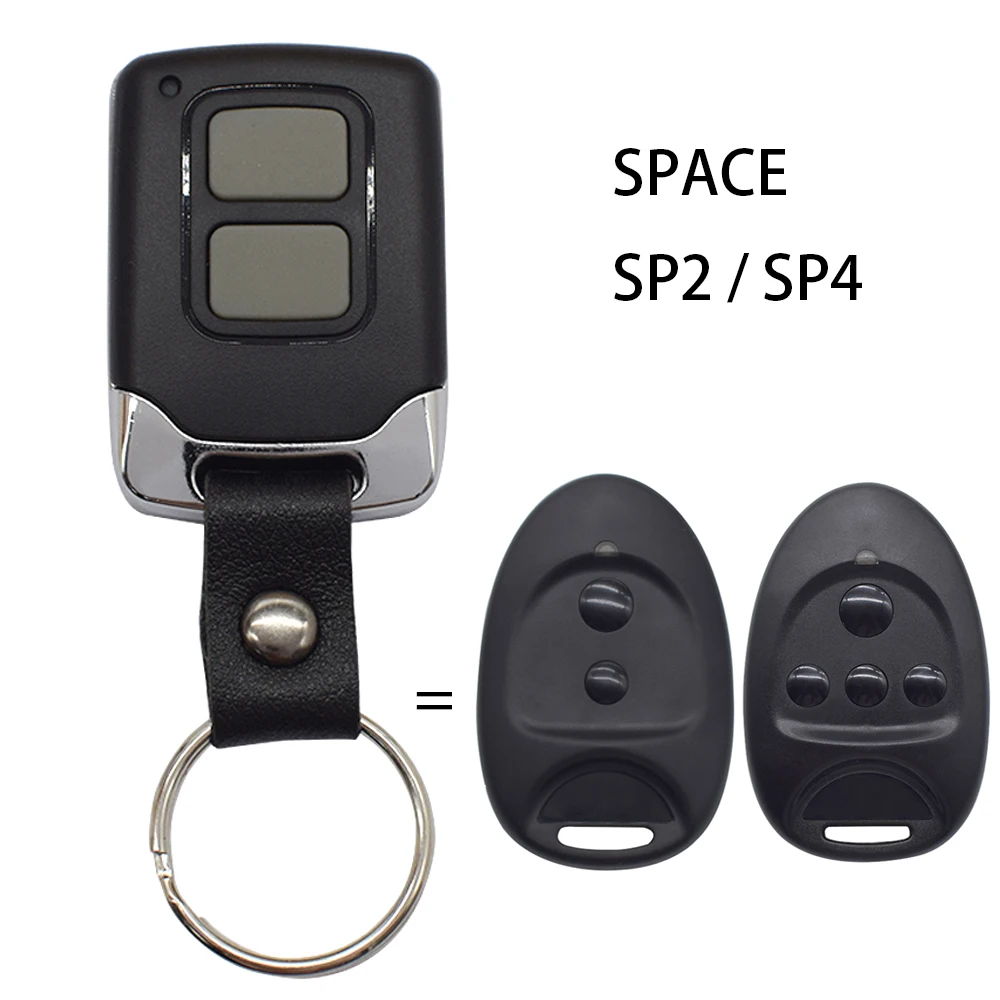 SPACE SP2 SP4 433.92MHz Garage Door Remote Control 433.92MHz