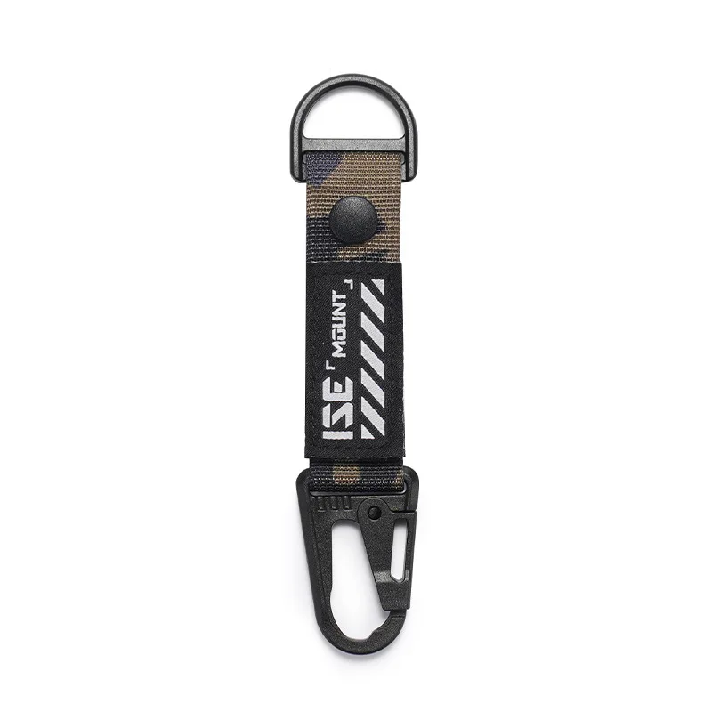 ISE MOUNT Outdoor Multifunctional Ribbon Buckle Short Eagle Beak Keychain Backpack Tactical Extension Belt