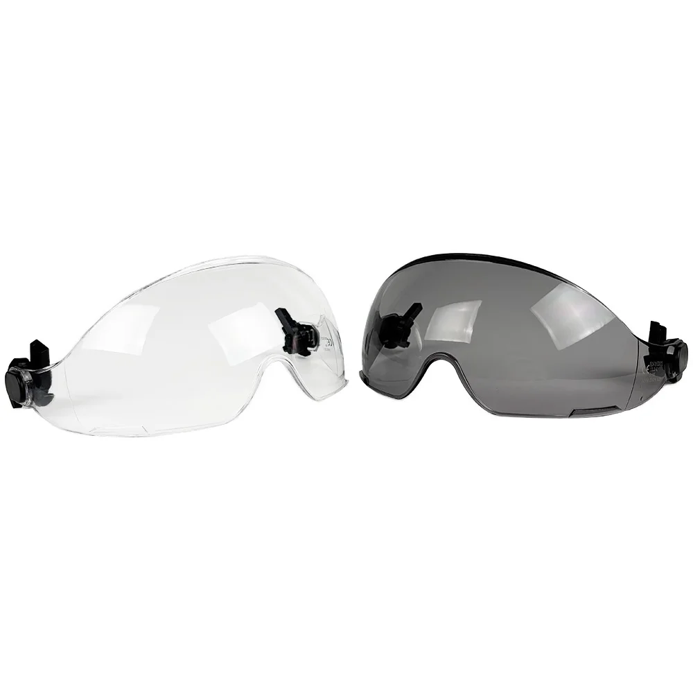 External Visor Goggles Accessories for Safety Helmet Replaceable With ANSI and CE Certification Clear Visor&Tinted Visor