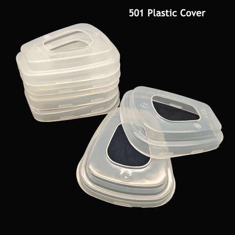 501 Filter Holder Cartridge Retainer Cover Fitting For 3m 6200 6800 7502 9000 Series Respirator Paint Spraying Face Gas Mask