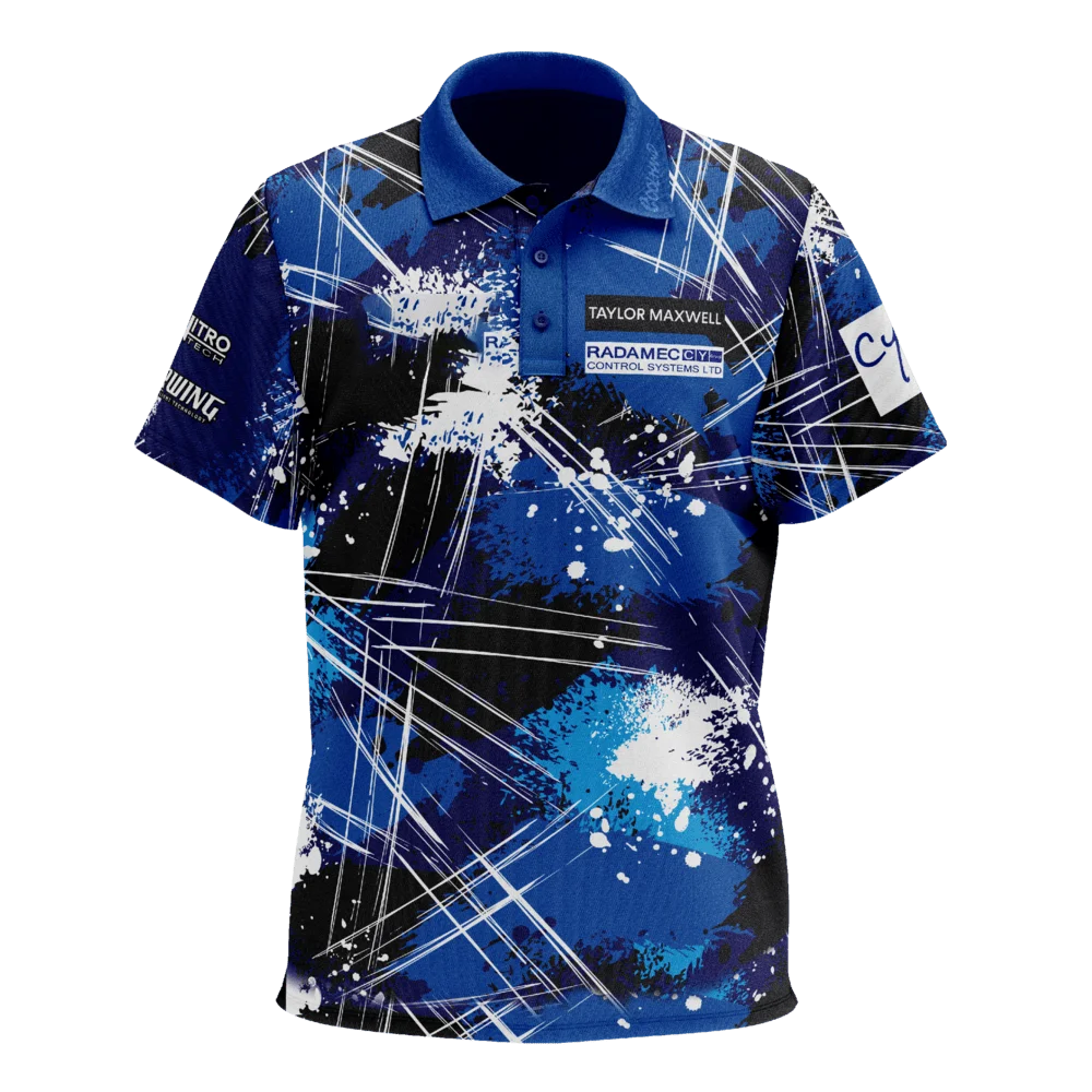 2025 Luke Humphries World Champion Tour Polo - Dartshirt darts enthusiasts Sports Dry Quickly Men's T-Shirt Children's Clothing