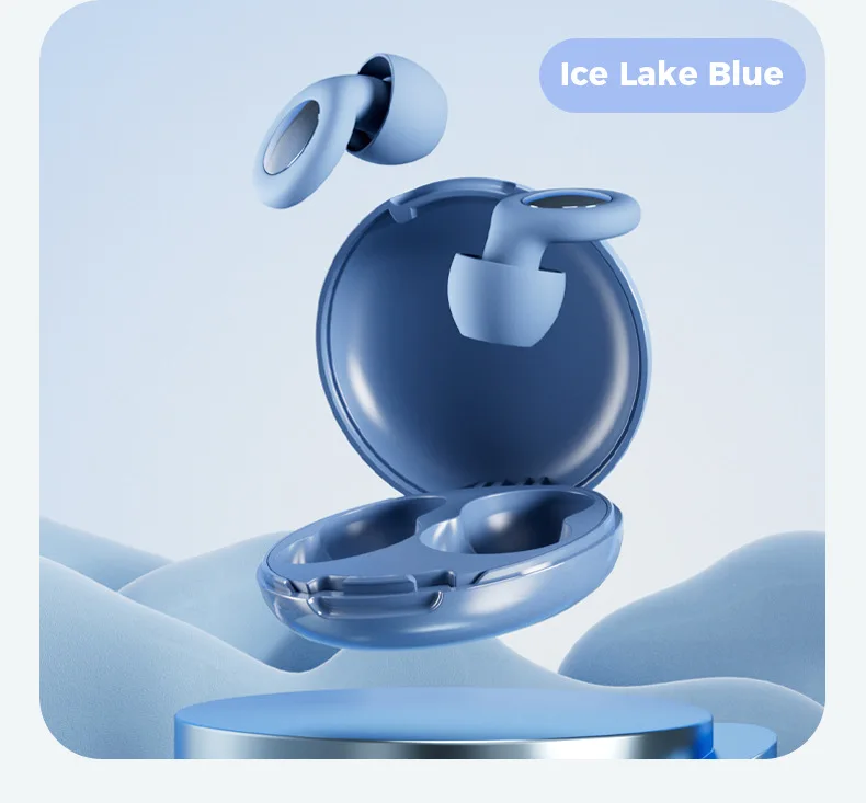 Silicone Earplugs for Sleep Noise Cancel Noise Reduction-Soundproof Reduce Disturbances -Quality loop Earplugs